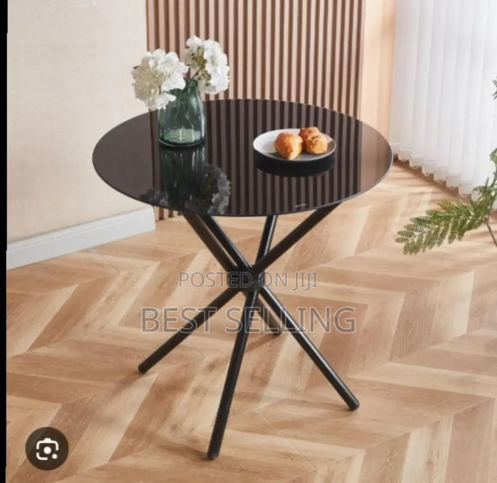 Black Glass Coffee Table