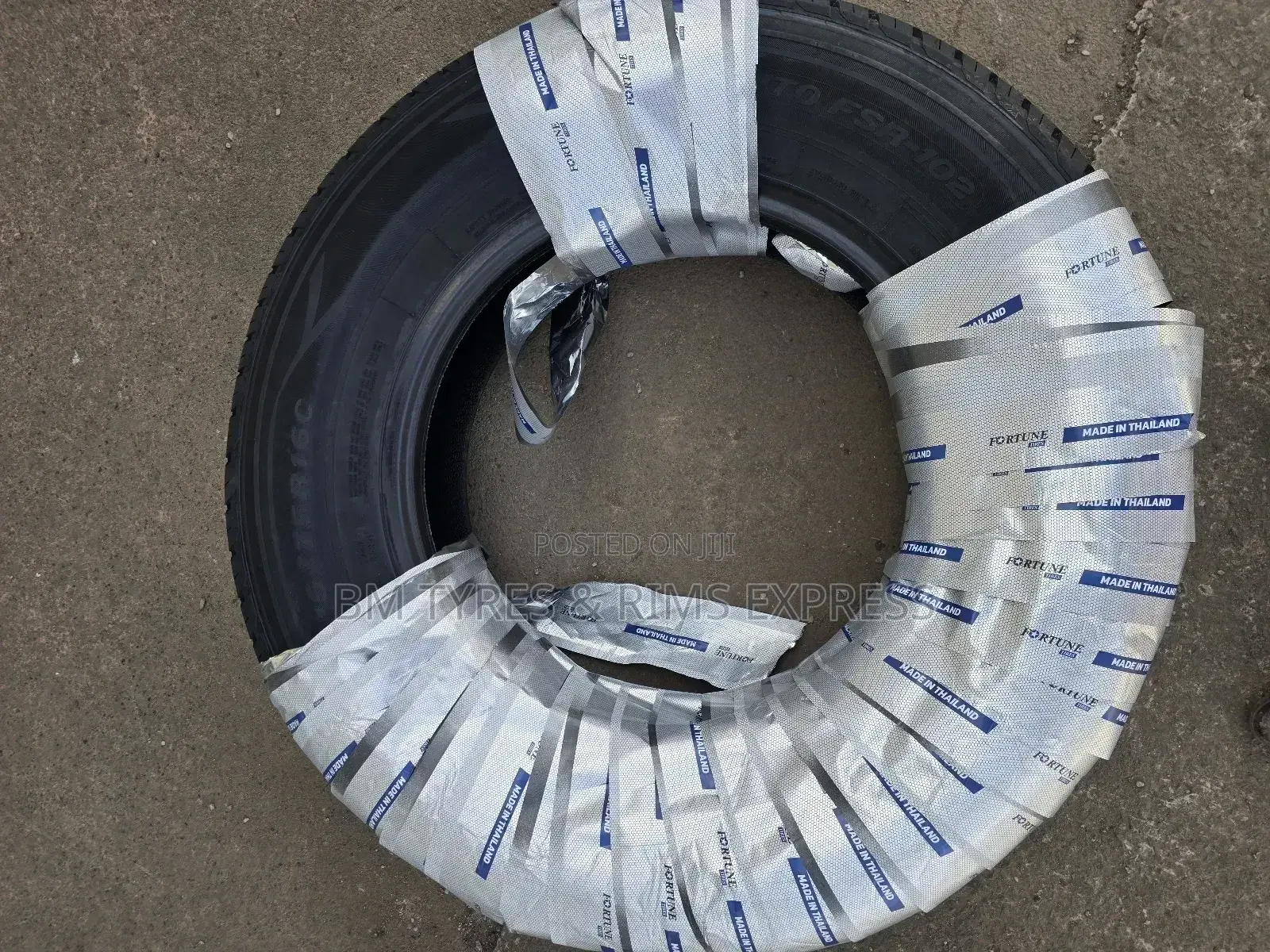 215 /75 R16 Fortune Tyres (Thailand) Commercial.