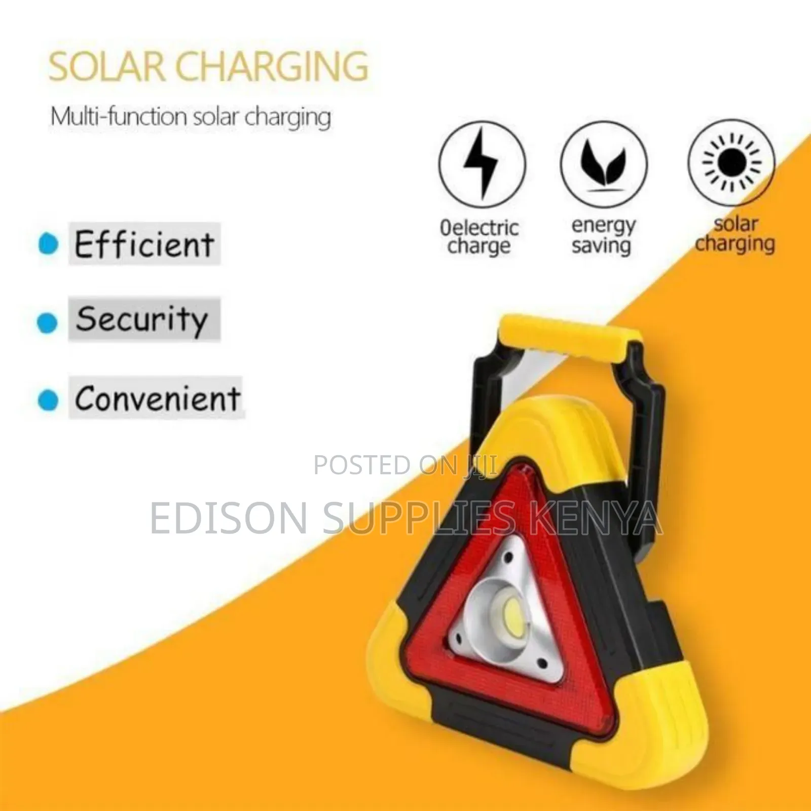 Car Safety Triangle Emergency Hazard Work Lights Cob Led Warning Light