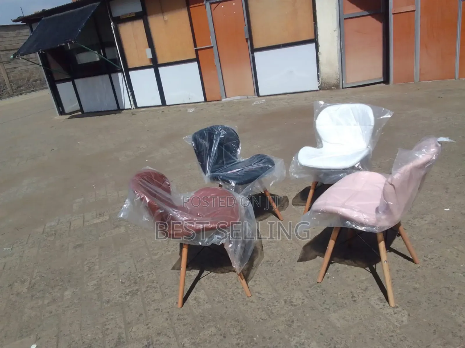 Leather Eames Chairs