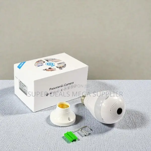 360 Degree Full Hd 1080p Colored Night Vision Wifi Bulb Camera