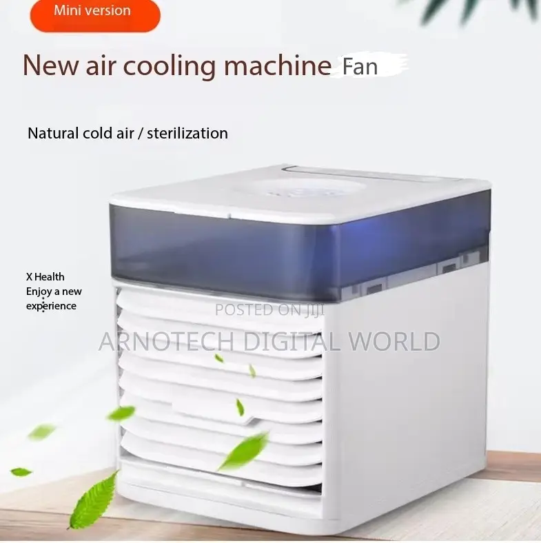 Portable Ultra Usb Air Cooler Cooling Fan Indoor Humidifier 3 Speed