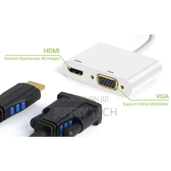 Displayport to Hdmi/Vga Adapter