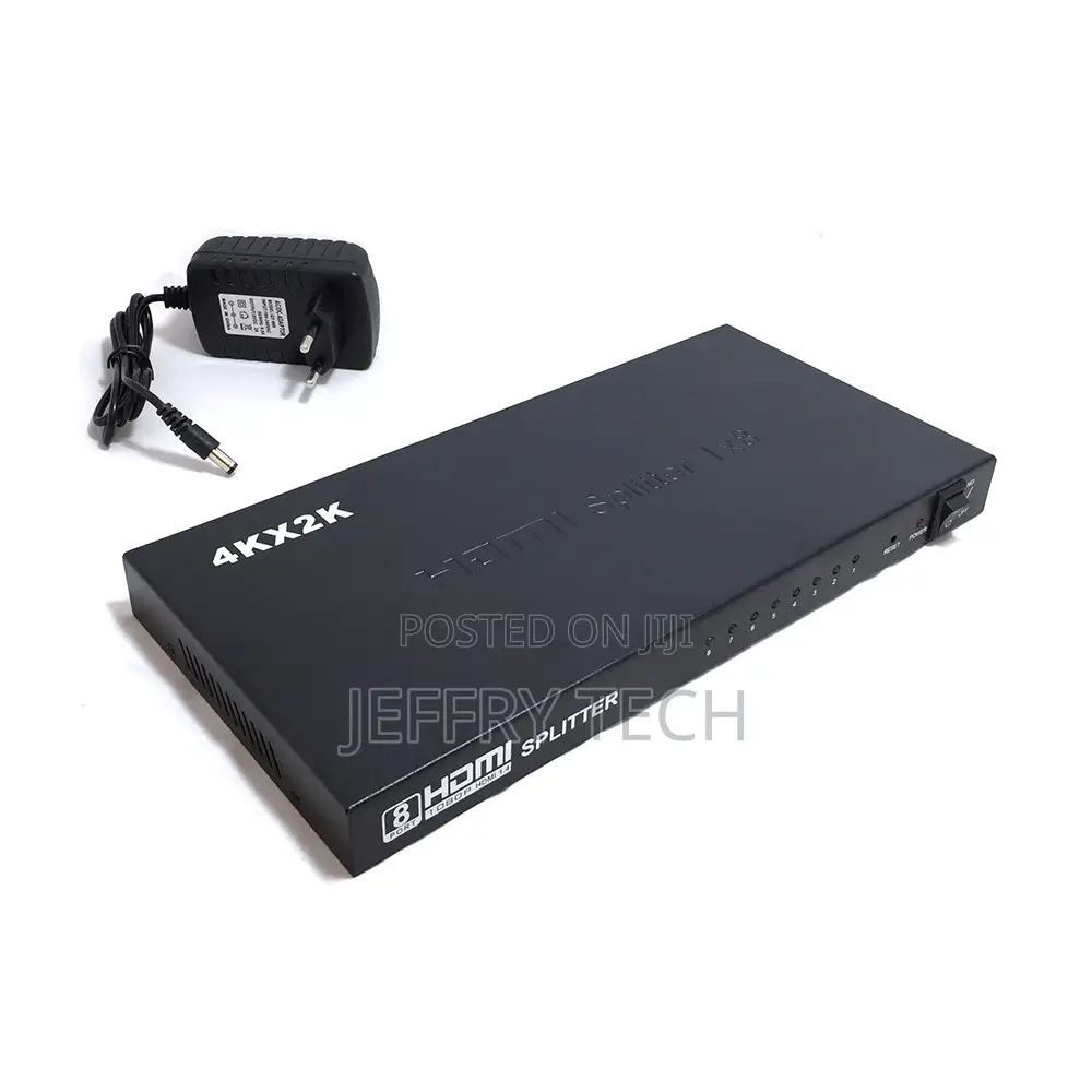 Hdmi Splitter 1×8, 1080p, 4kx2k With Amplifier, V1.4b, Espada Edh38