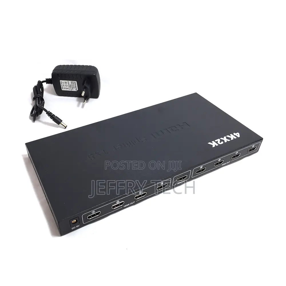Hdmi Splitter 1×8, 1080p, 4kx2k With Amplifier, V1.4b, Espada Edh38