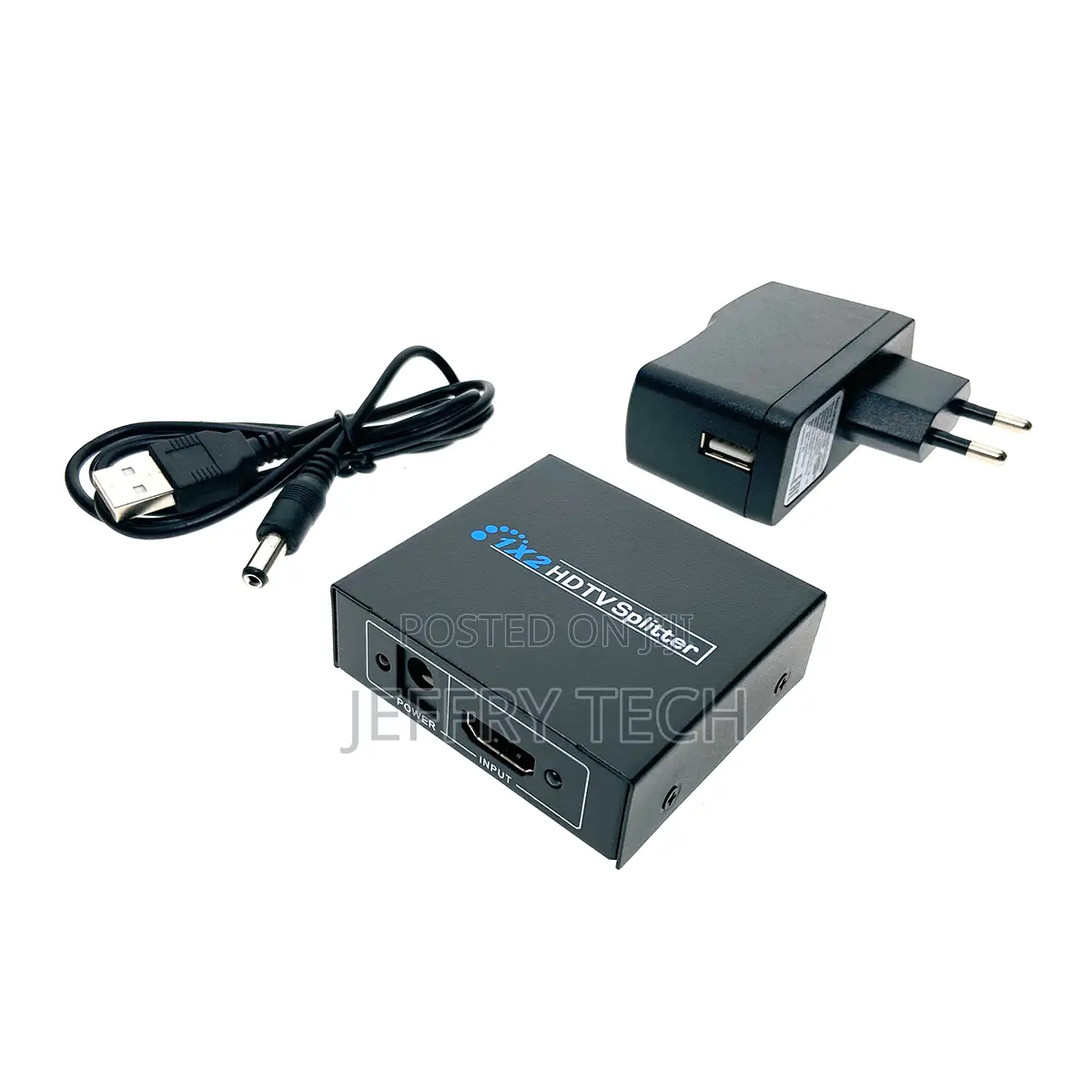 1x2 Hdmi Splitter With Amplifier (Up to 25m, V1.4) and 3d Support