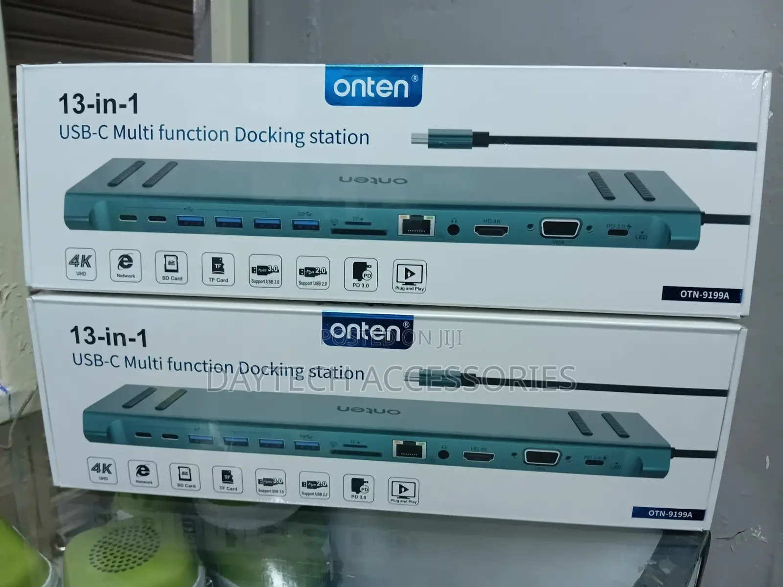 Onten 13 in 1 Hub Multi-Function Docking Station