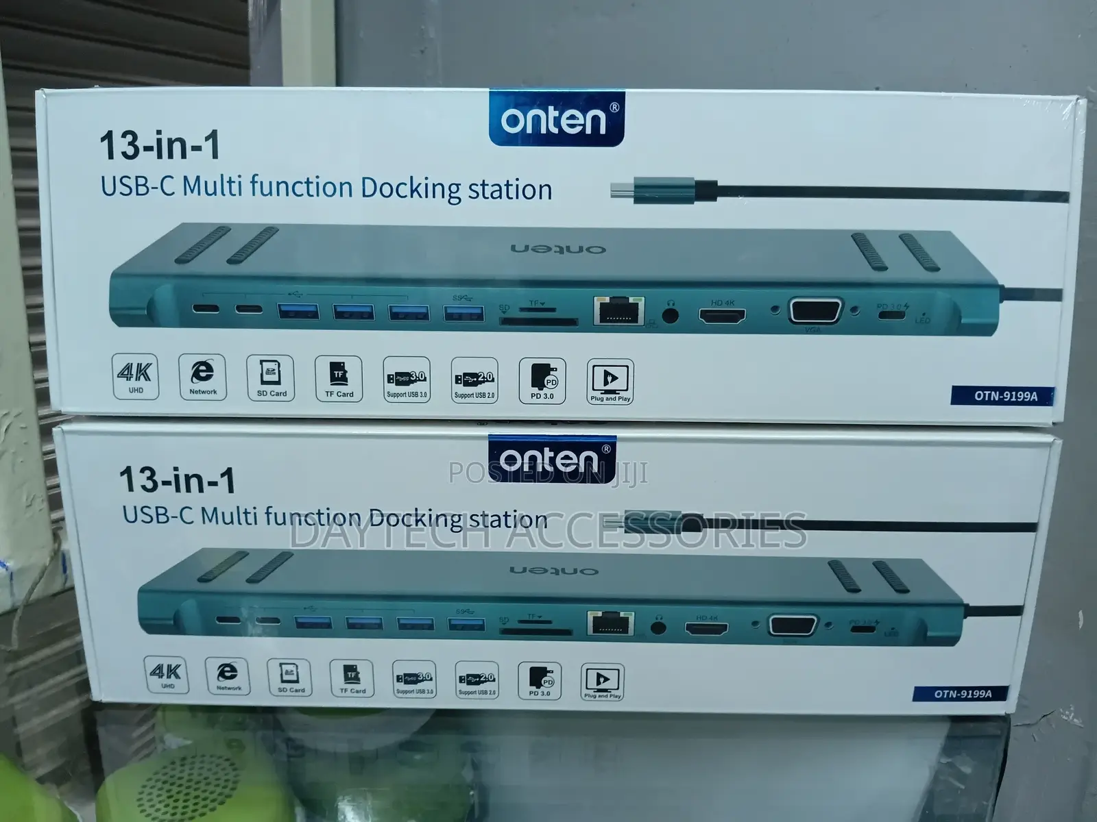 Onten 13 in 1 Hub Multi-Function Docking Station