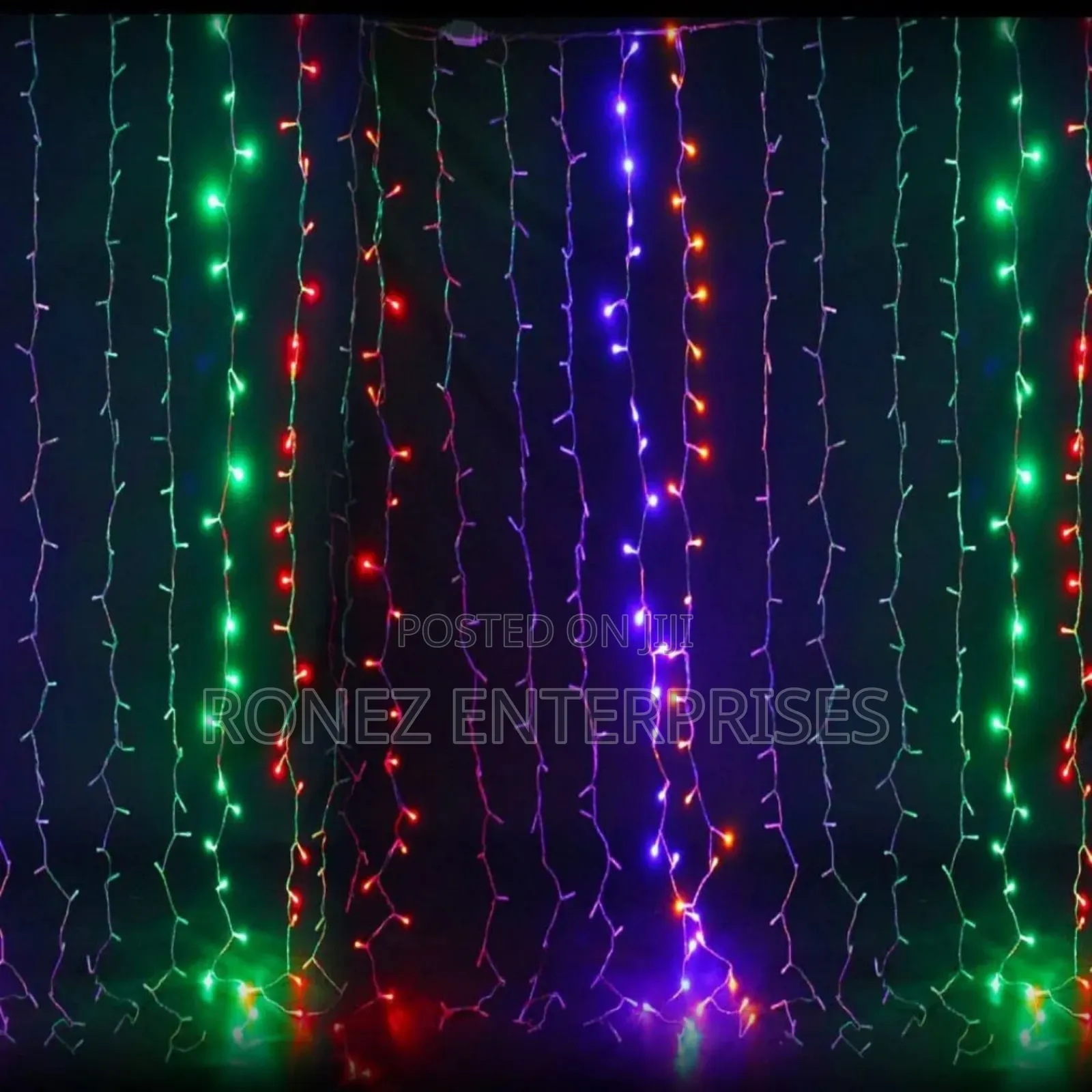 Unique Curtains Xmas Lights 3 Meters by 3 Meters