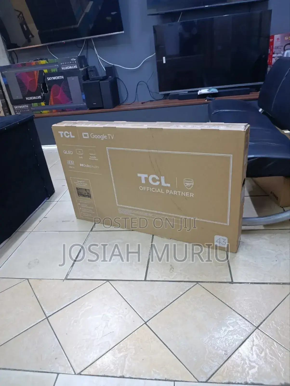 TCL 43inch Qled Smart Google Tv