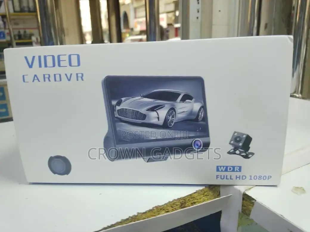Full Hd 1080p Car DVR Dash Cam With Rear Camera G-Sensor