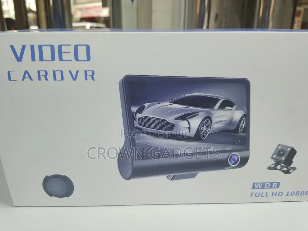 Full Hd 1080p Car DVR Dash Cam With Rear Camera