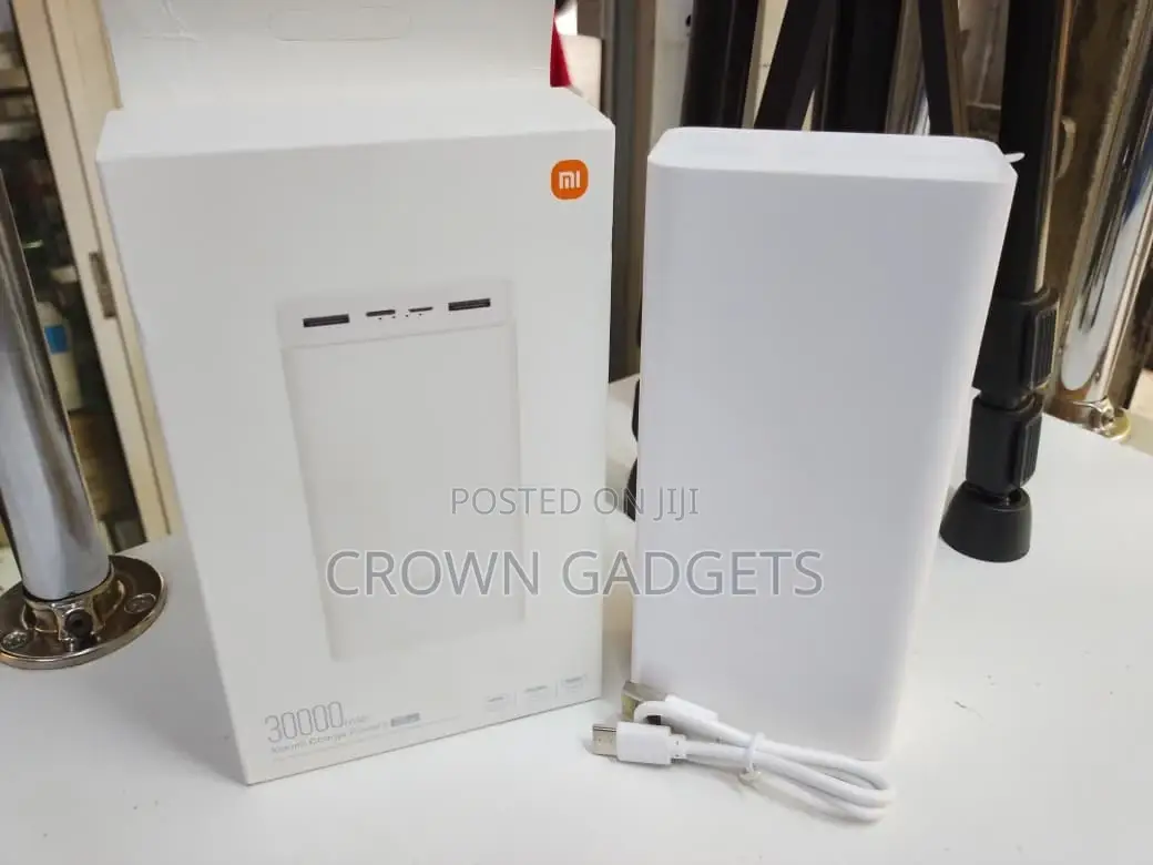 Xiaomi 30000mah Power Bank 18w Fast Charging Usb-C