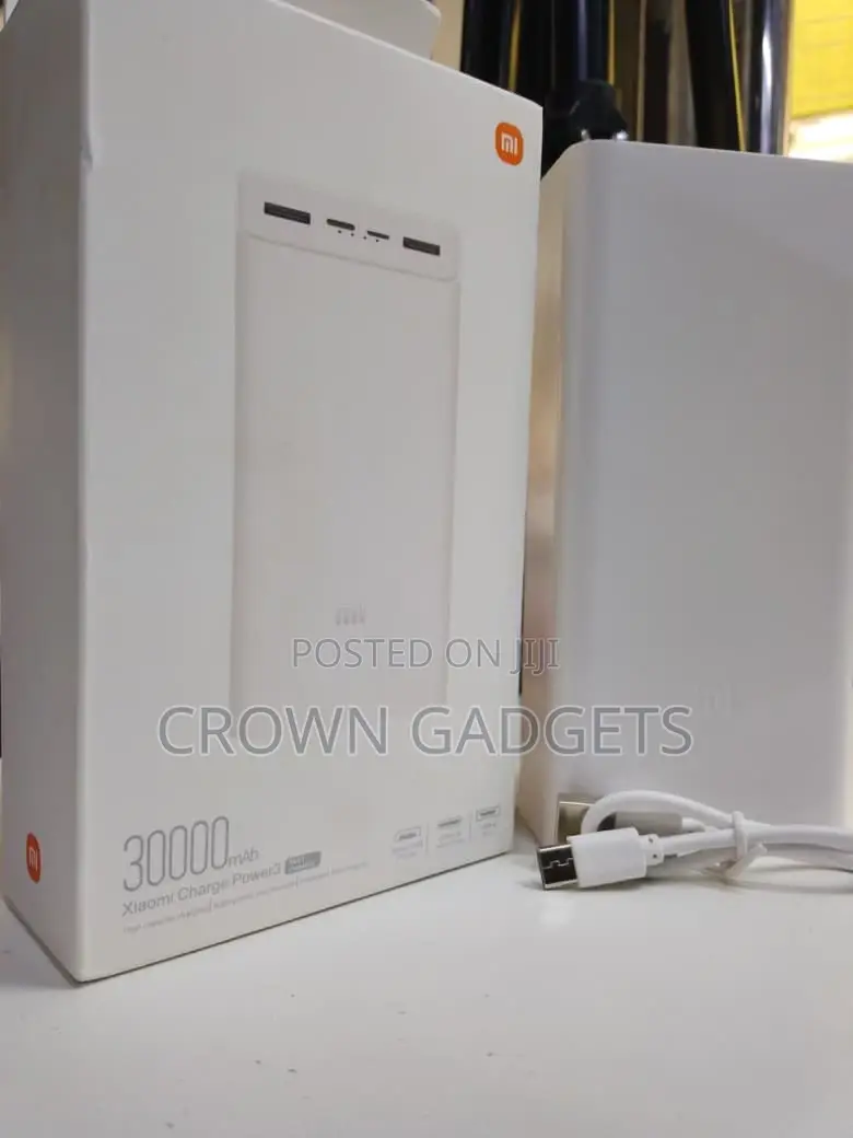 Xiaomi 30000mah Power Bank 18w Fast Charging Usb-C