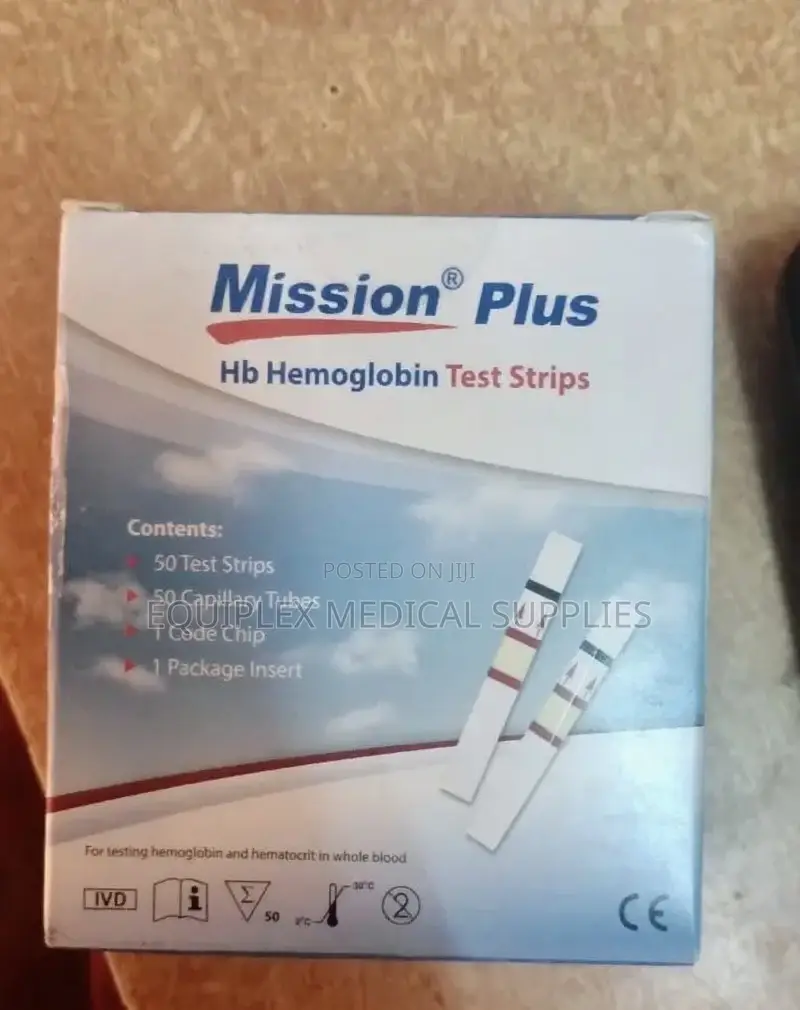Mission Plus Hb Strips