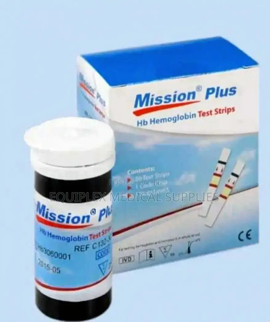 Mission Plus Hb Strips