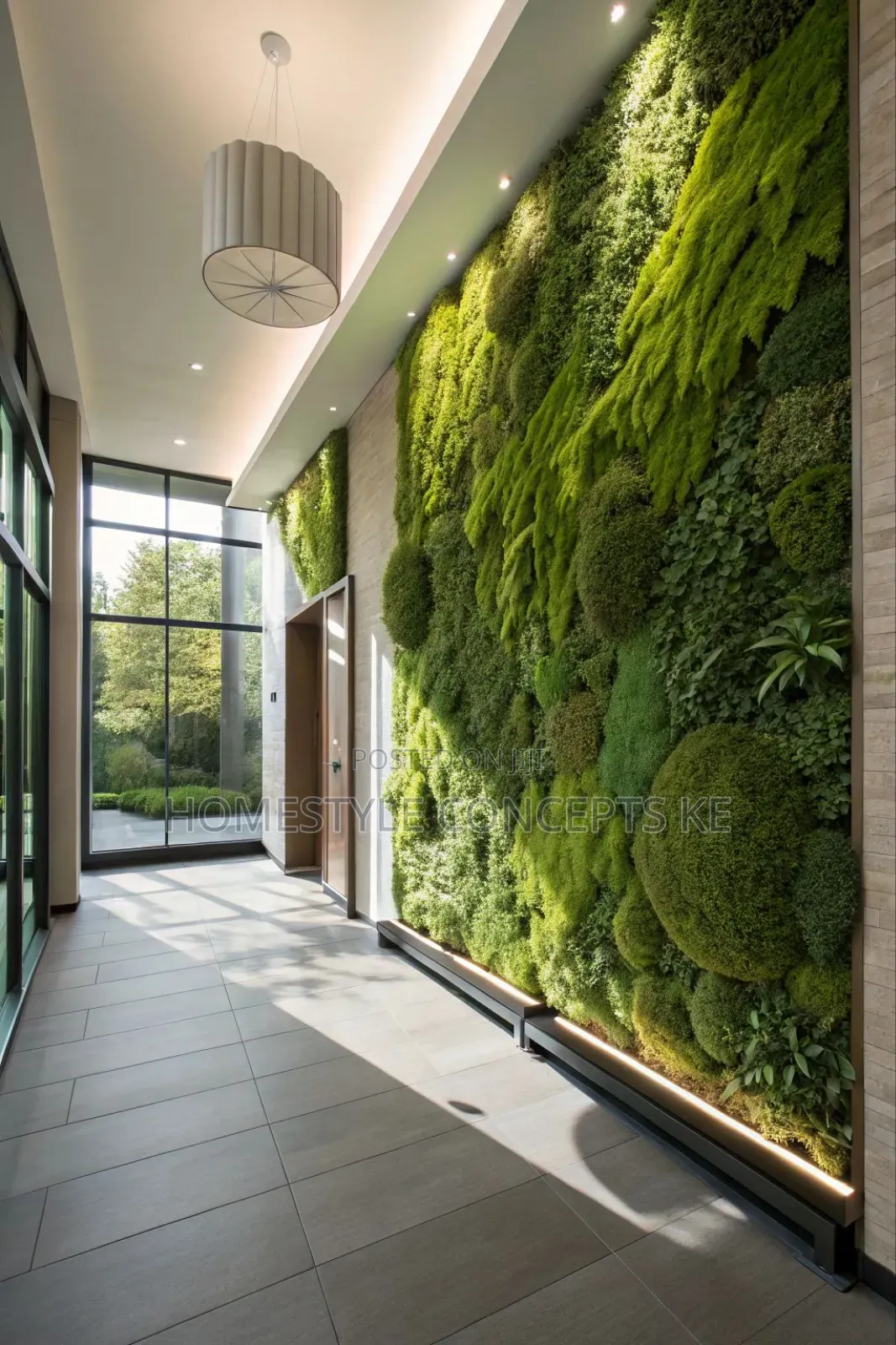 Wall Backdrop Vertical Garden Moss Artificial Flowers Grass Backdrops