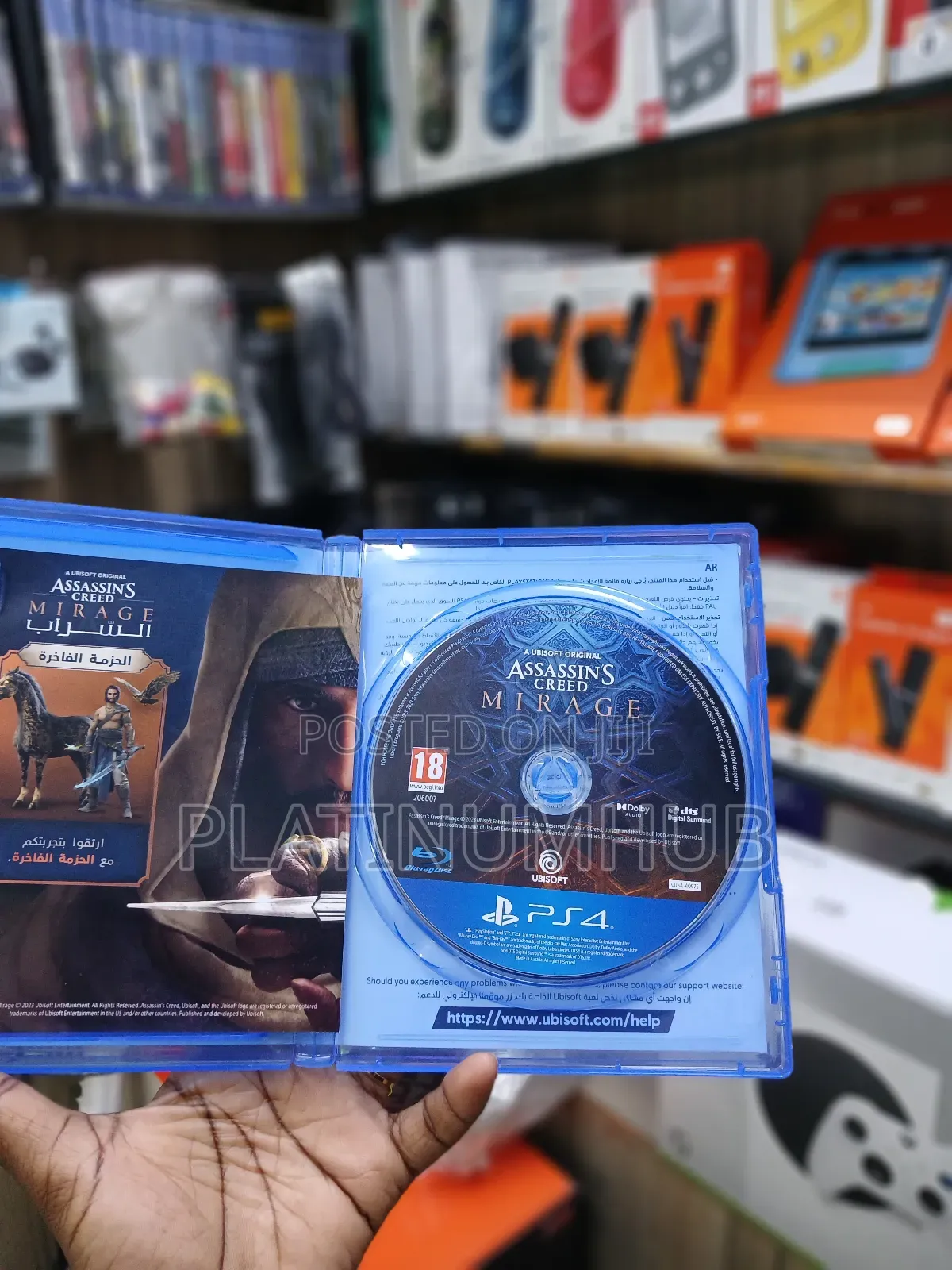 Assassin's Creed Mirage Used Ps4 V.Game