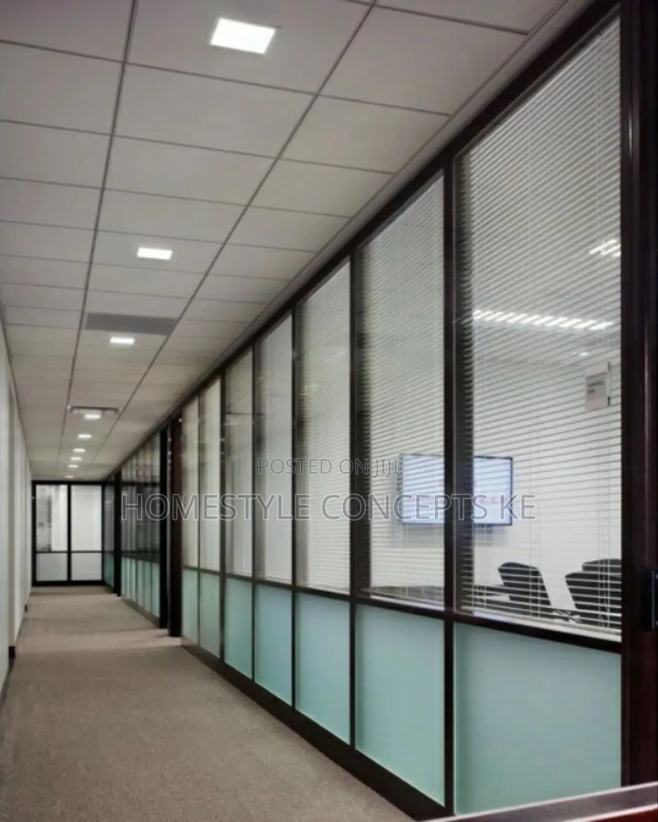 Modern Office Interior Design Partitions Reception Boardroom Workspace