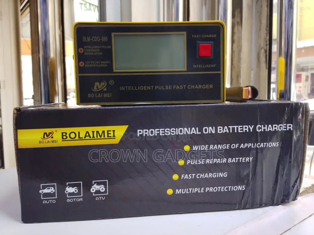 BLM-866c Digital Car Motorcycle Battery Charger Fast Charge