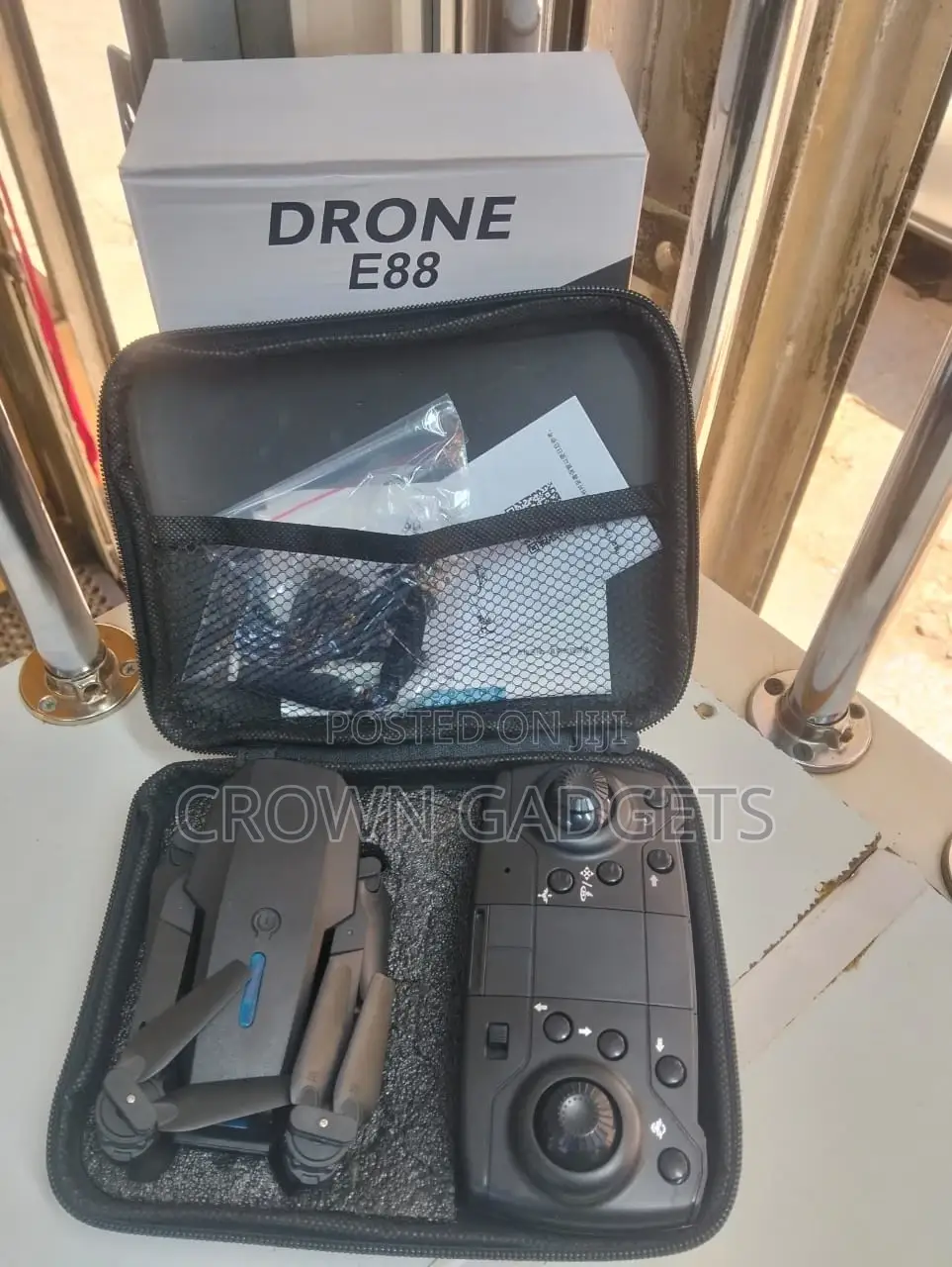 E88 Mini Drone Quadcopter Camera Foldable Design