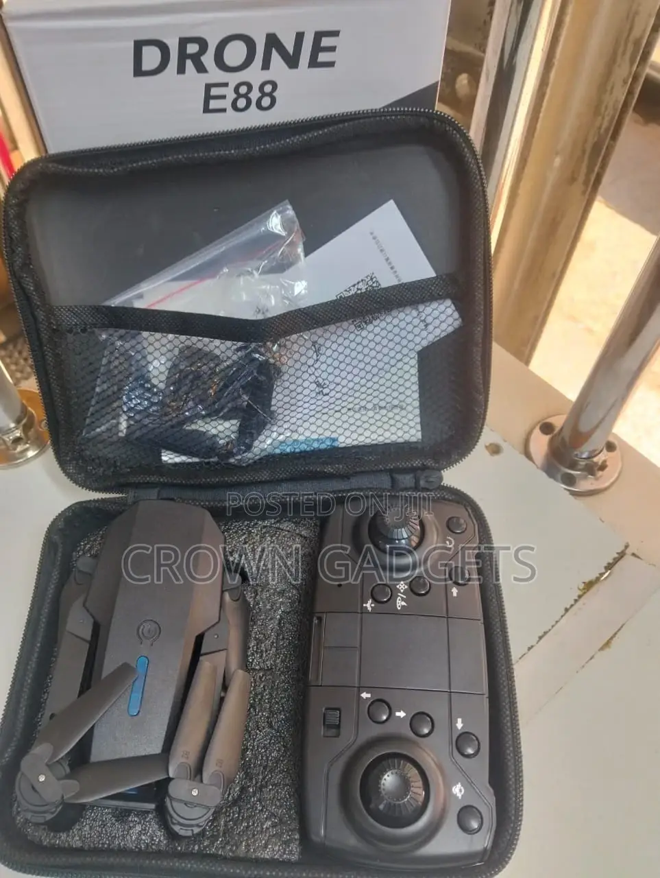 E88 Mini Drone Quadcopter Camera Foldable Design