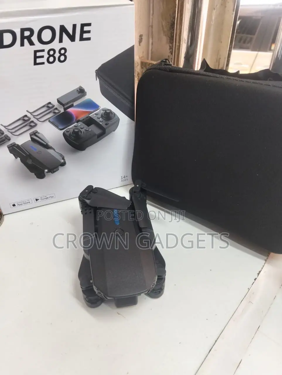 E88 Wifi FPV Drone With Altitude Hold One Key Return