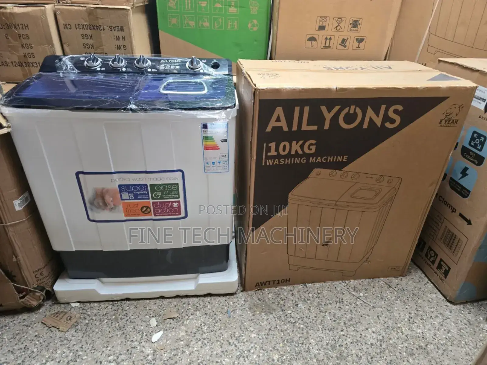 Aliyons 10kg Washing Machine