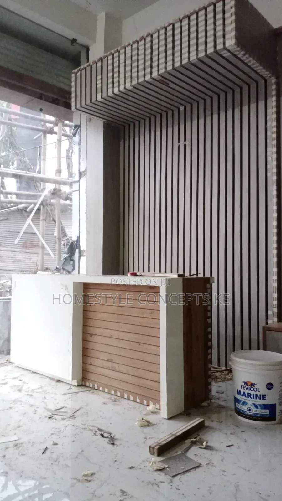 Modern Classy Shop Interior Renovation Shelves Shelf Lighting Services