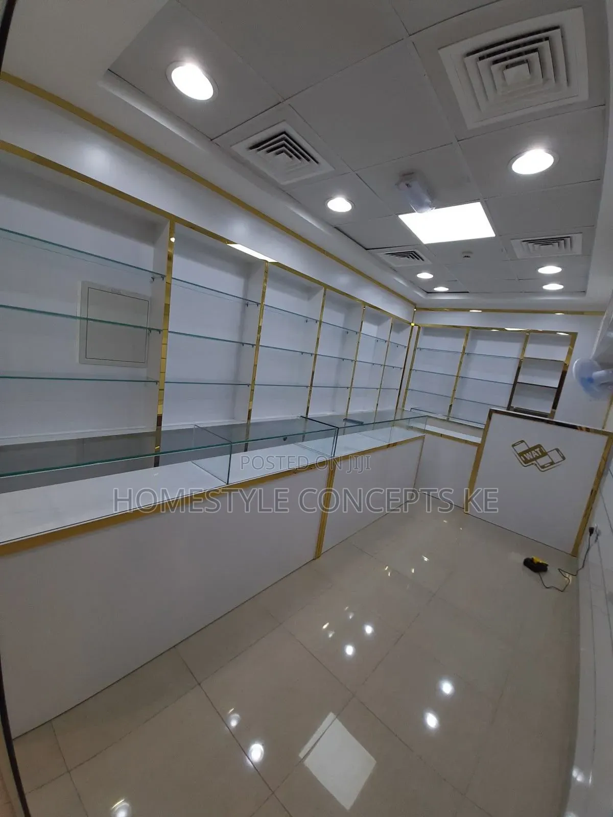 Mall Shop Interior Design Renovation Shelves Shelf Lighting Etc