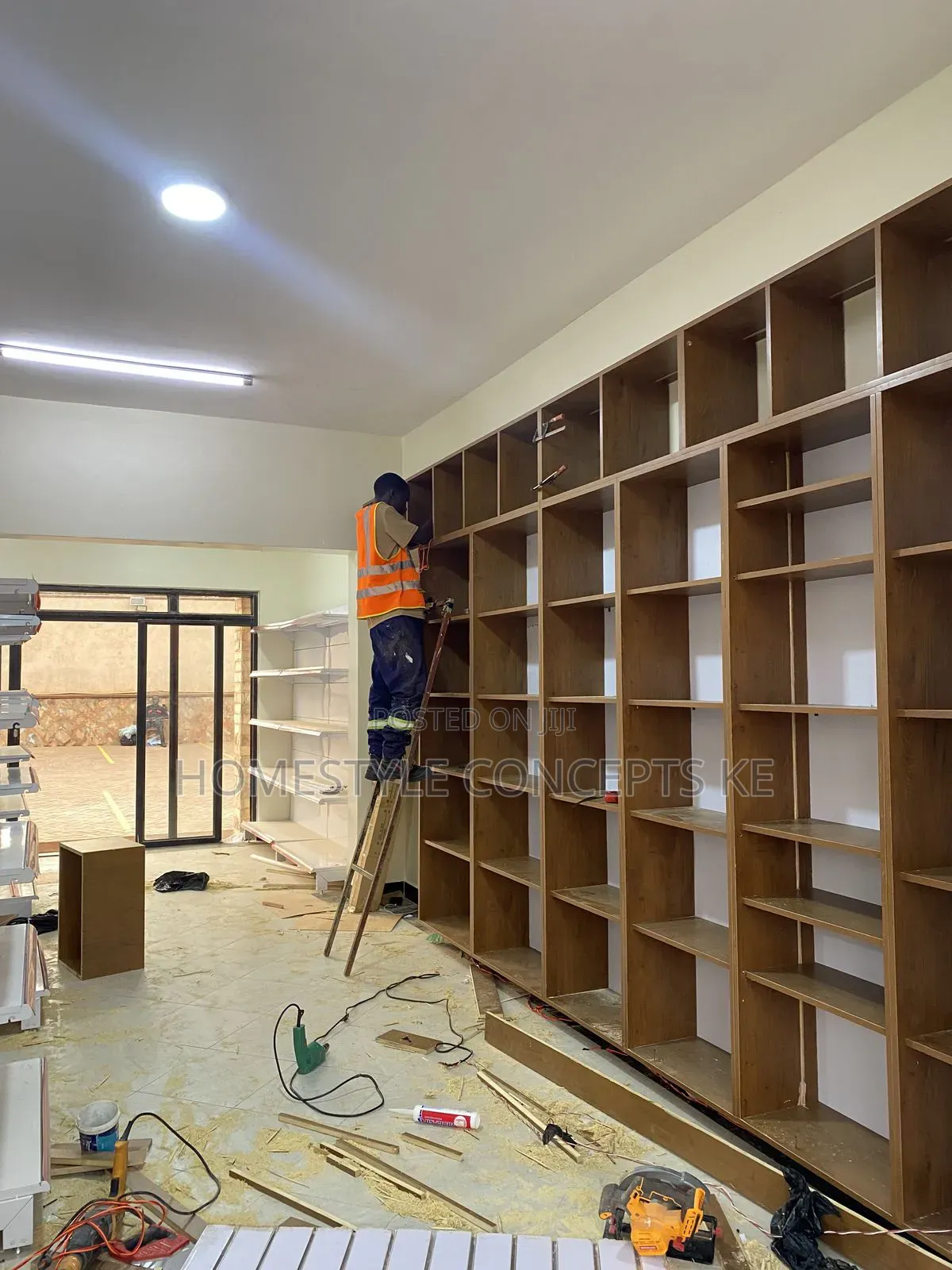 Shop Renovation Interior Design Shelf Shelves Fittings