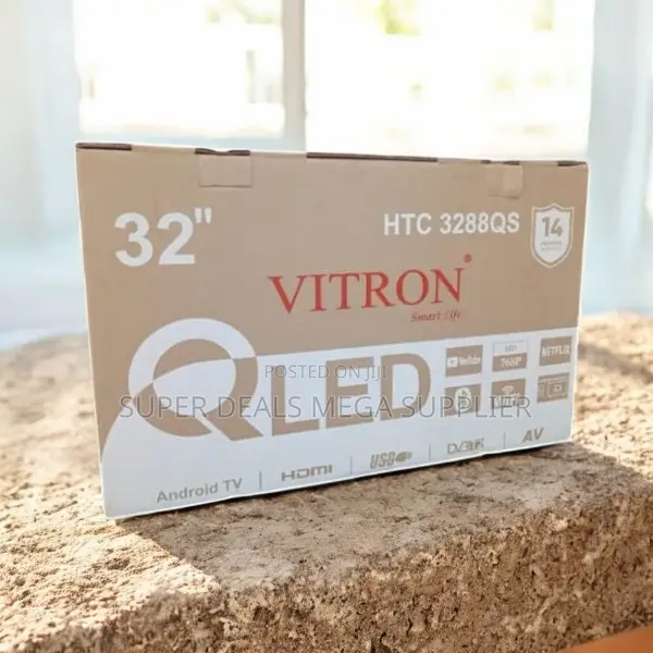 Clear High Definition Display Vitron 32 Inch Qled Smart Android Led Tv