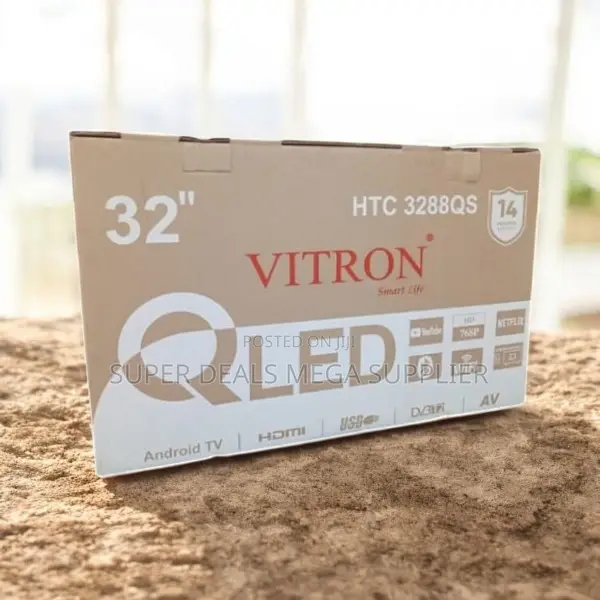 1080p Full Hd Resolution Vitron 32 Inch Qled Smart Android Led Tv