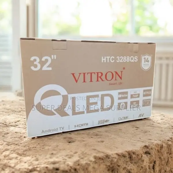 1080p Full Hd Resolution Vitron 32 Inch Qled Smart Android Led Tv