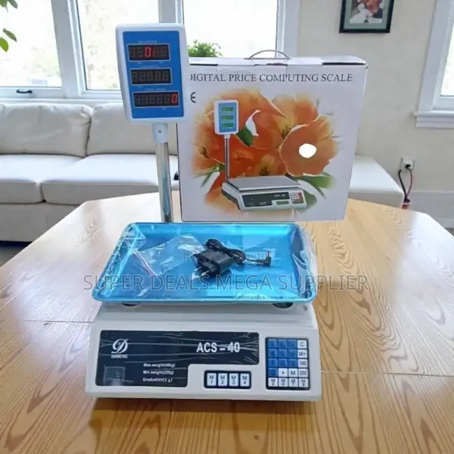 Durable Quality High Performance Acs 40 Upto 40kgs Weighing Scale