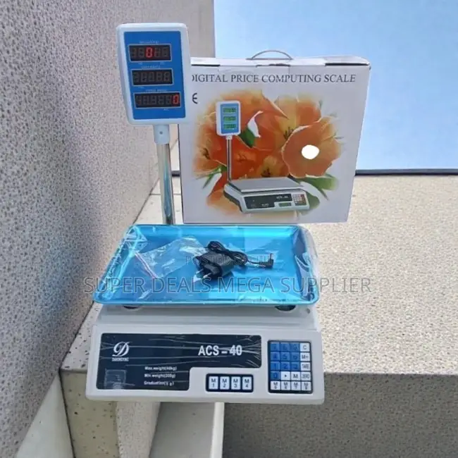 Quality Ensured Long Lasting Acs 40 Upto 40kgs Digital Weighing Scale