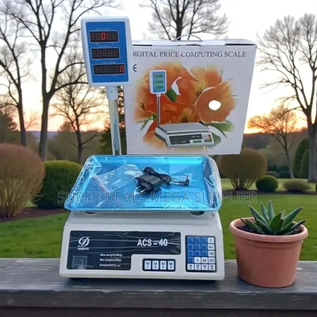 Reliable Performance Acs 40 Upto 40kgs Digital Weighing Scale