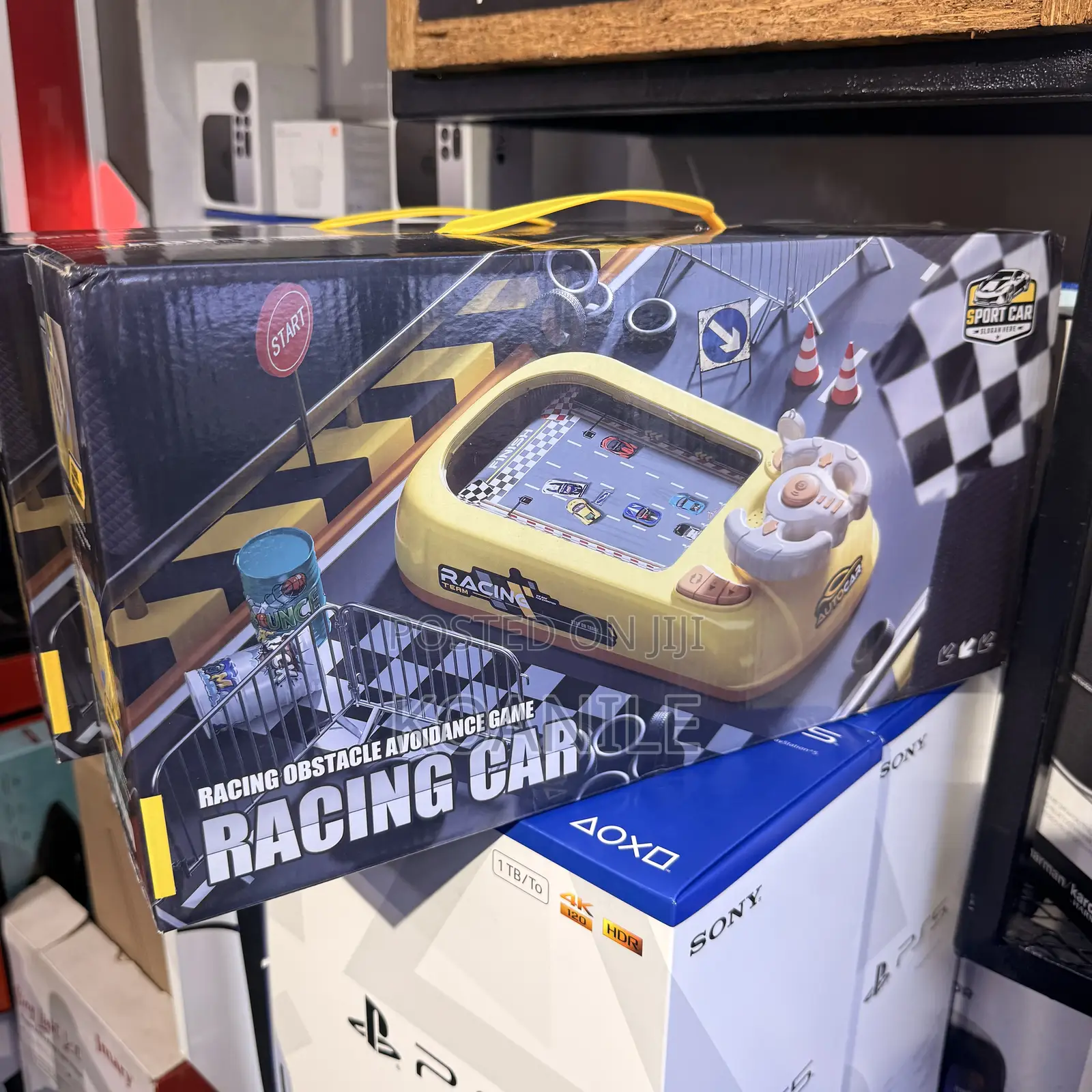 Racing Car!! Kids Interactive Simulator Racing Track Car (3+ Years)