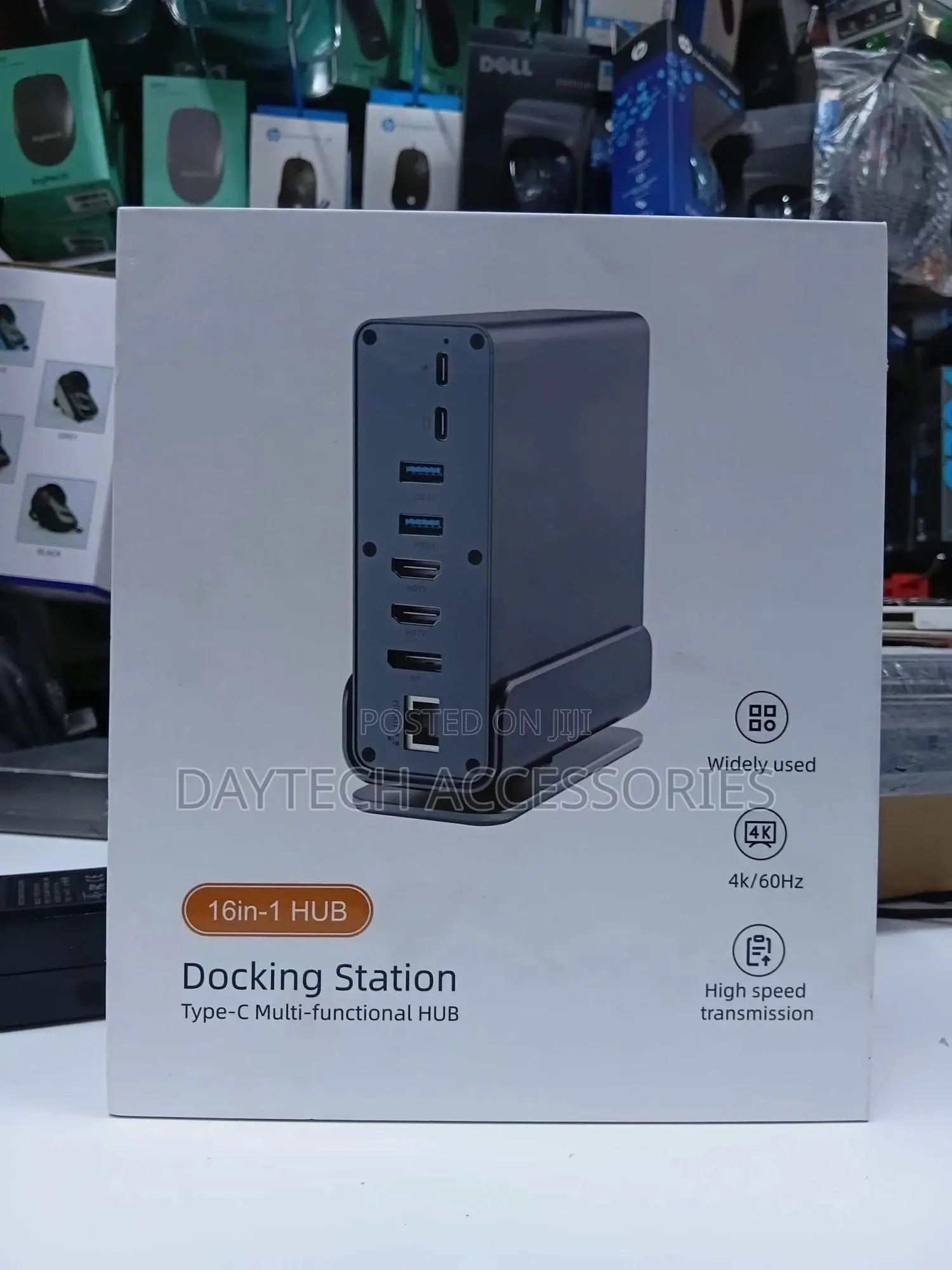 16-in-1 Usb C Docking Station 100w Triple Display Multi Port.