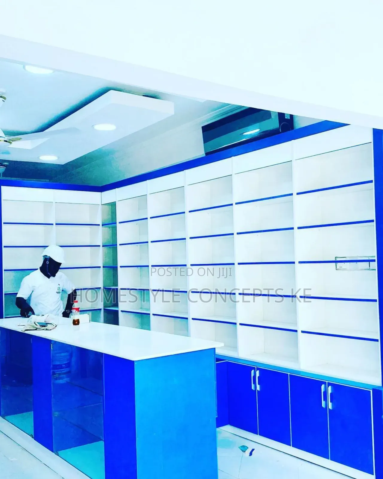 Shop Racks Shelf Shelves Wall Mounted MDF Steel Metal Gypsum Display