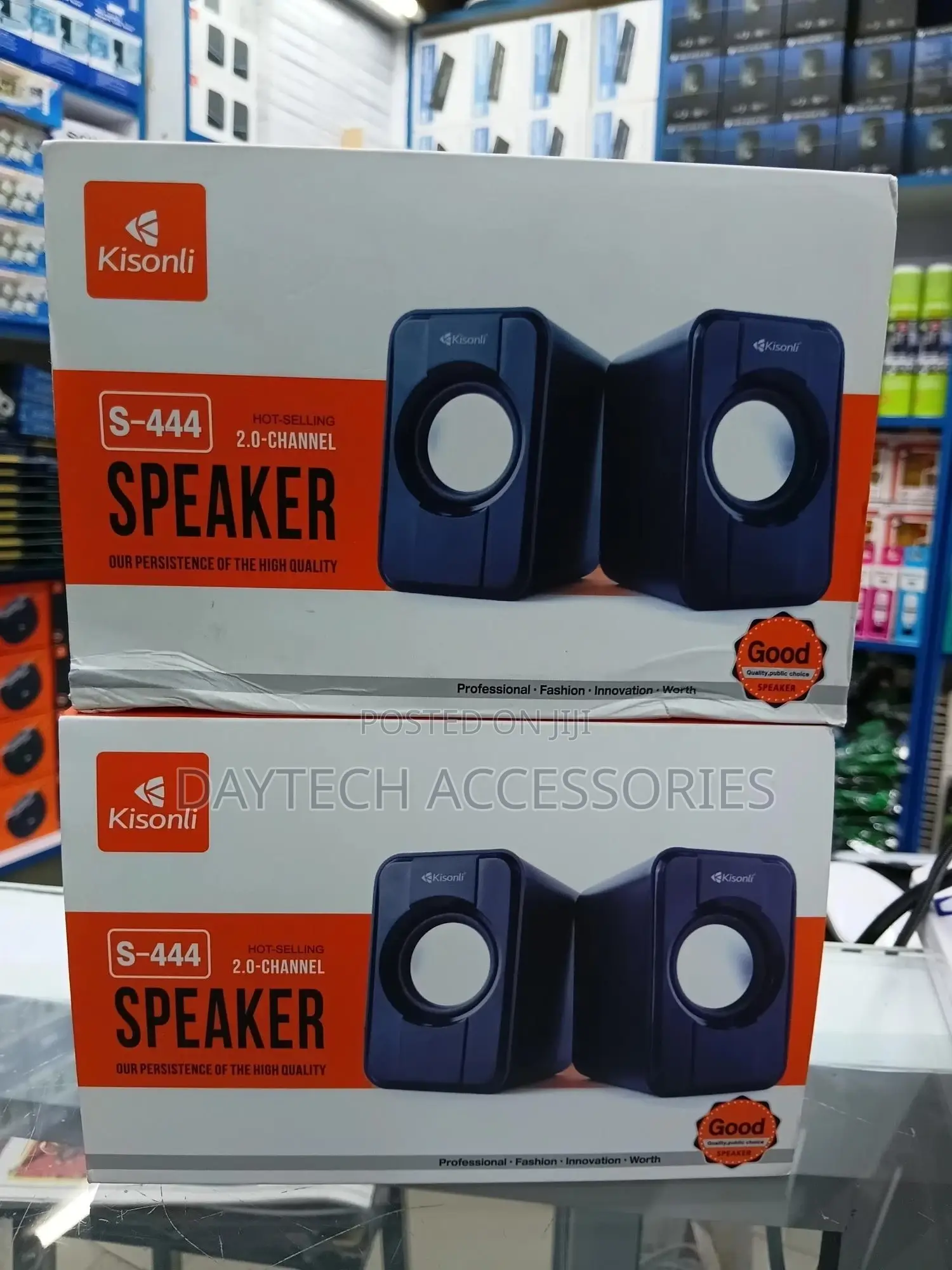 Kisonli S-444 High Quality Portable Mini Speaker for Computer, Laptop