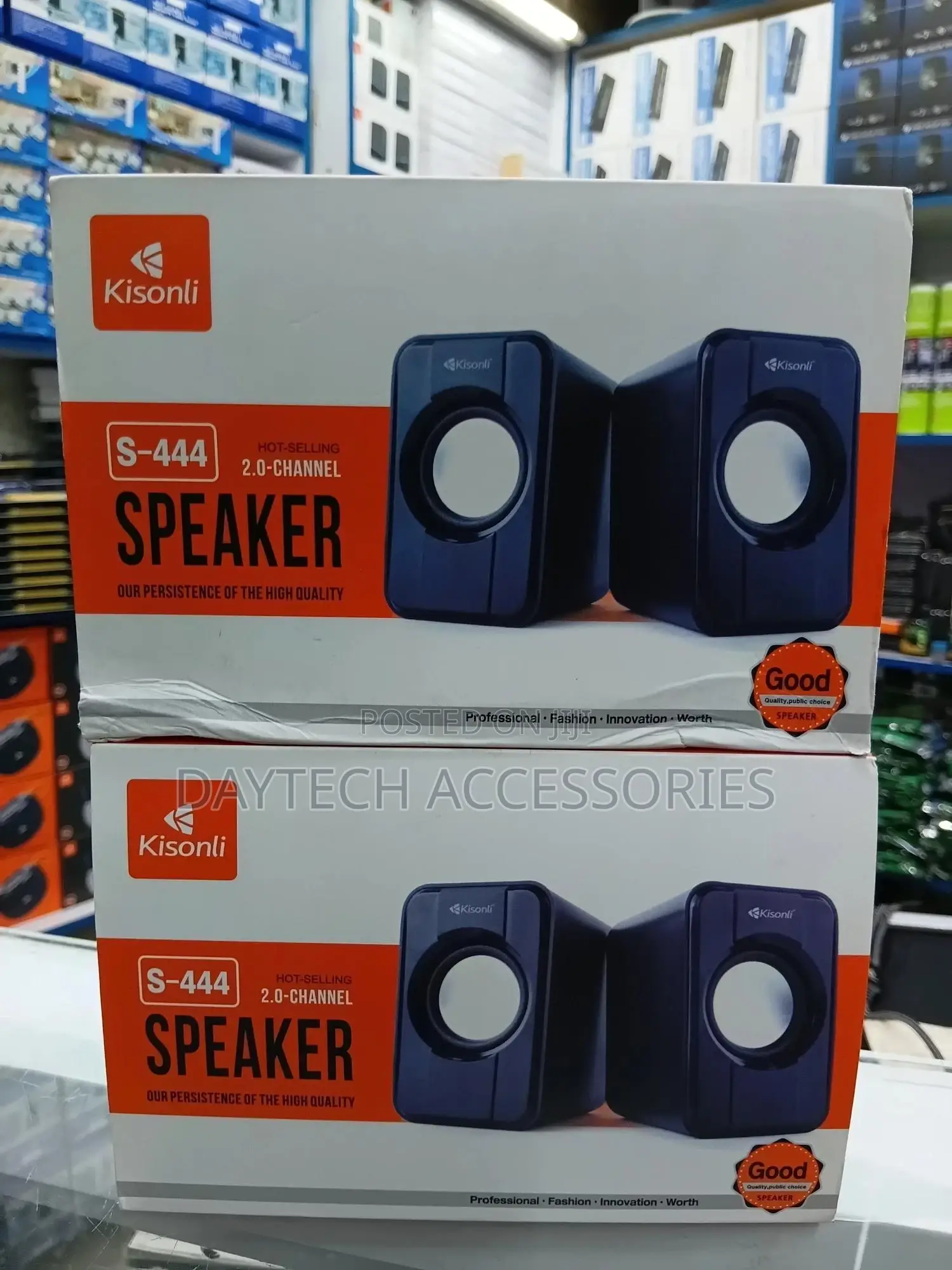 Kisonli S-444 High Quality Portable Mini Speaker for Computer, Laptop