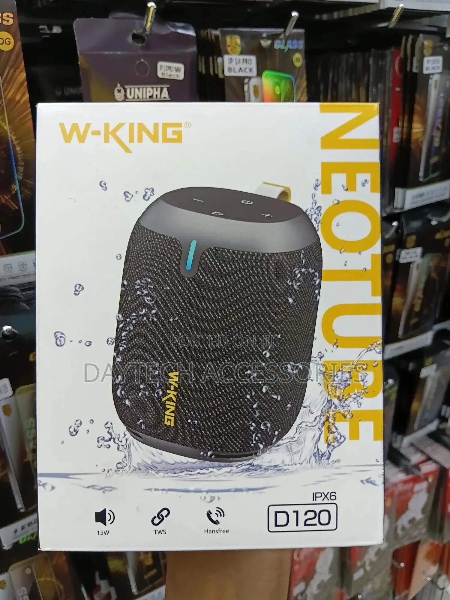 This Is a W-King D120 Portable Bluetooth Speaker.