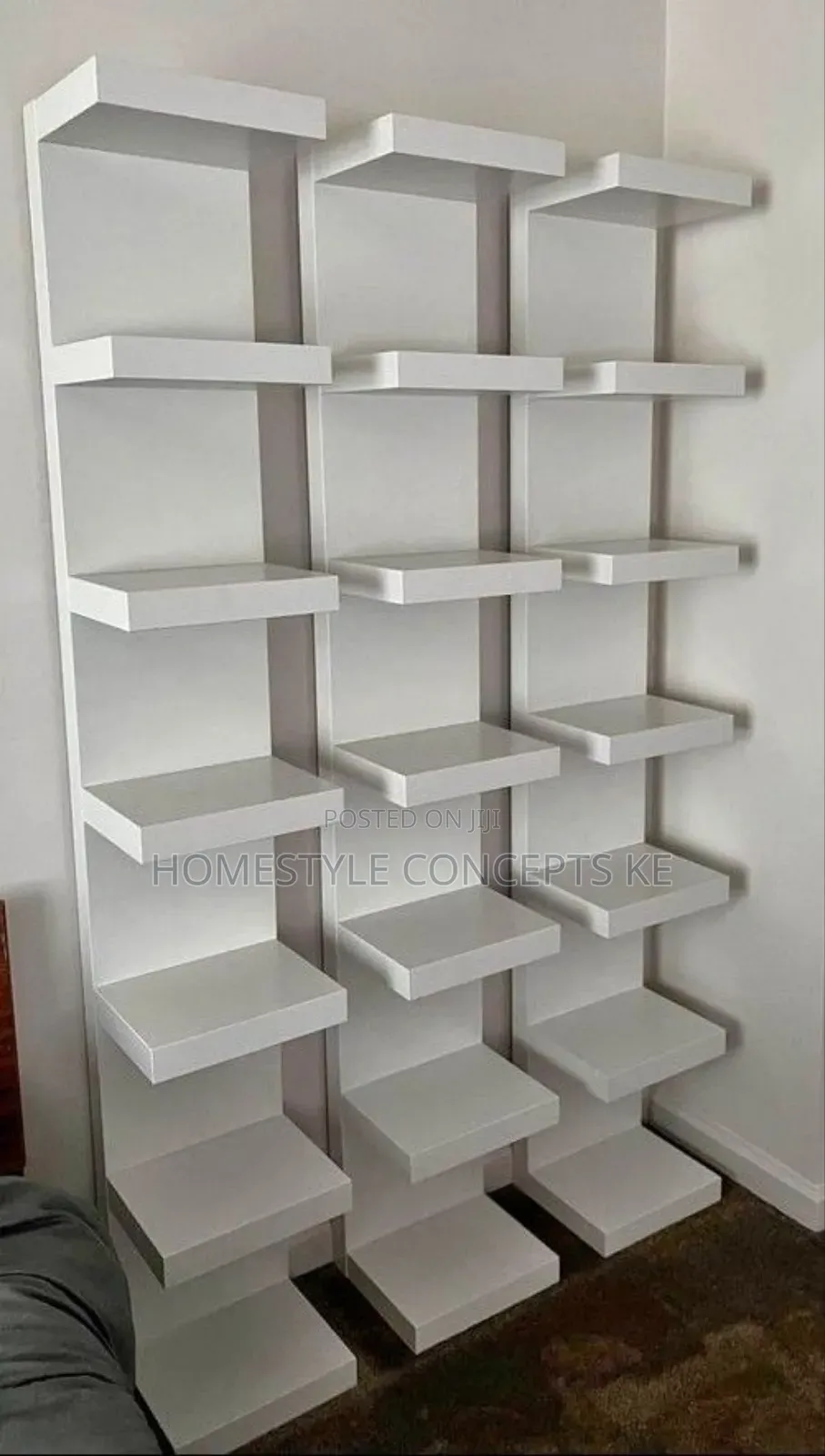 Modern Shelf Shelves Shop Interior Renovation Carpenter Designer