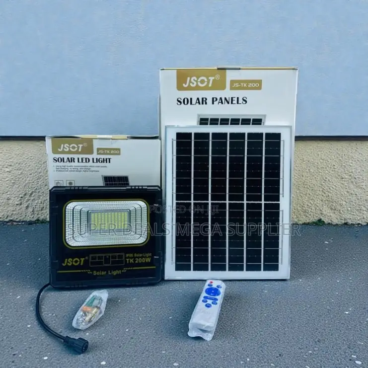 Quality Ensureddusk to Dawn 200w High Power Led Solar Flood Light