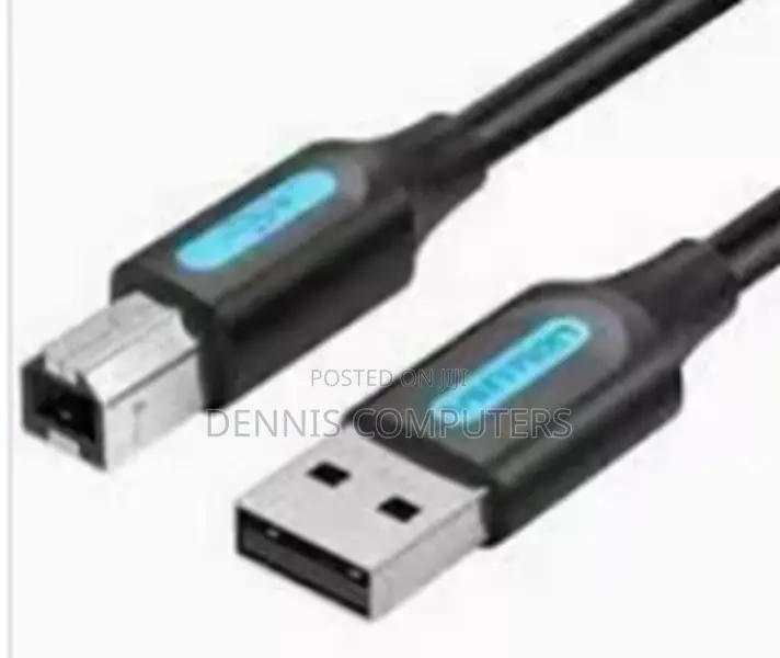 Vention Usb 3.0 a Male to B Male Cable 1.5m Black PVC Type