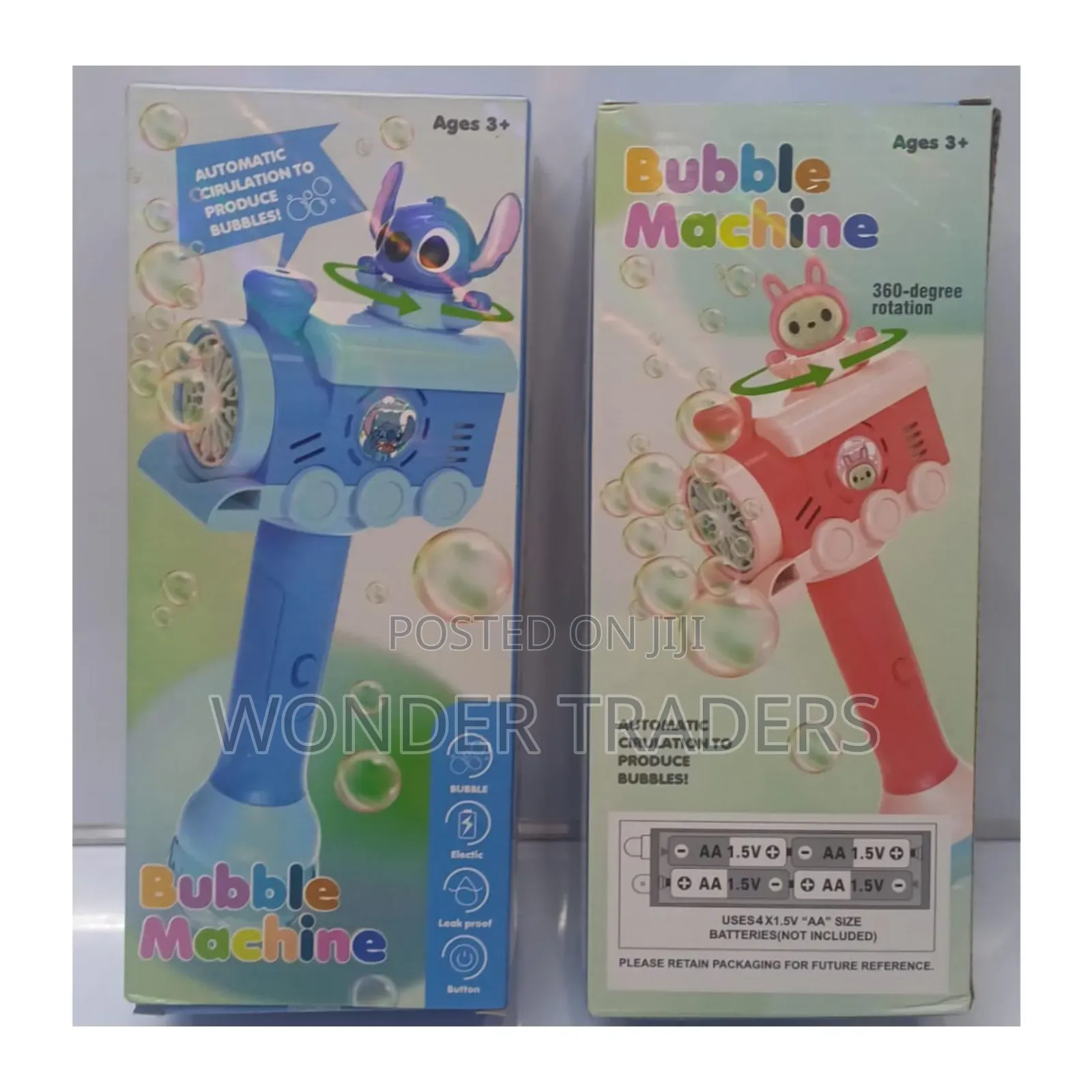Bubble Stick Machine Toy With Led