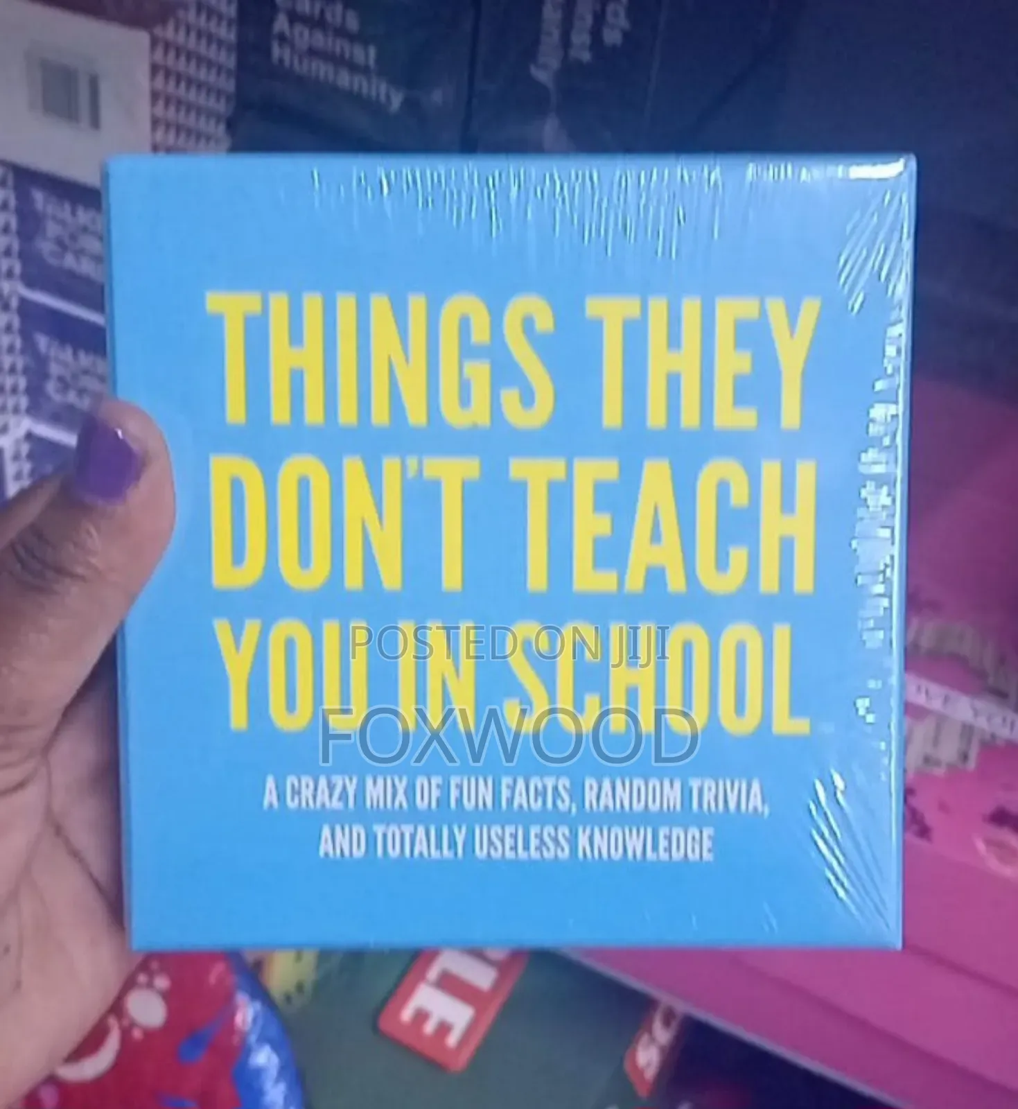 Things They Don T Teach You in School Card Game.