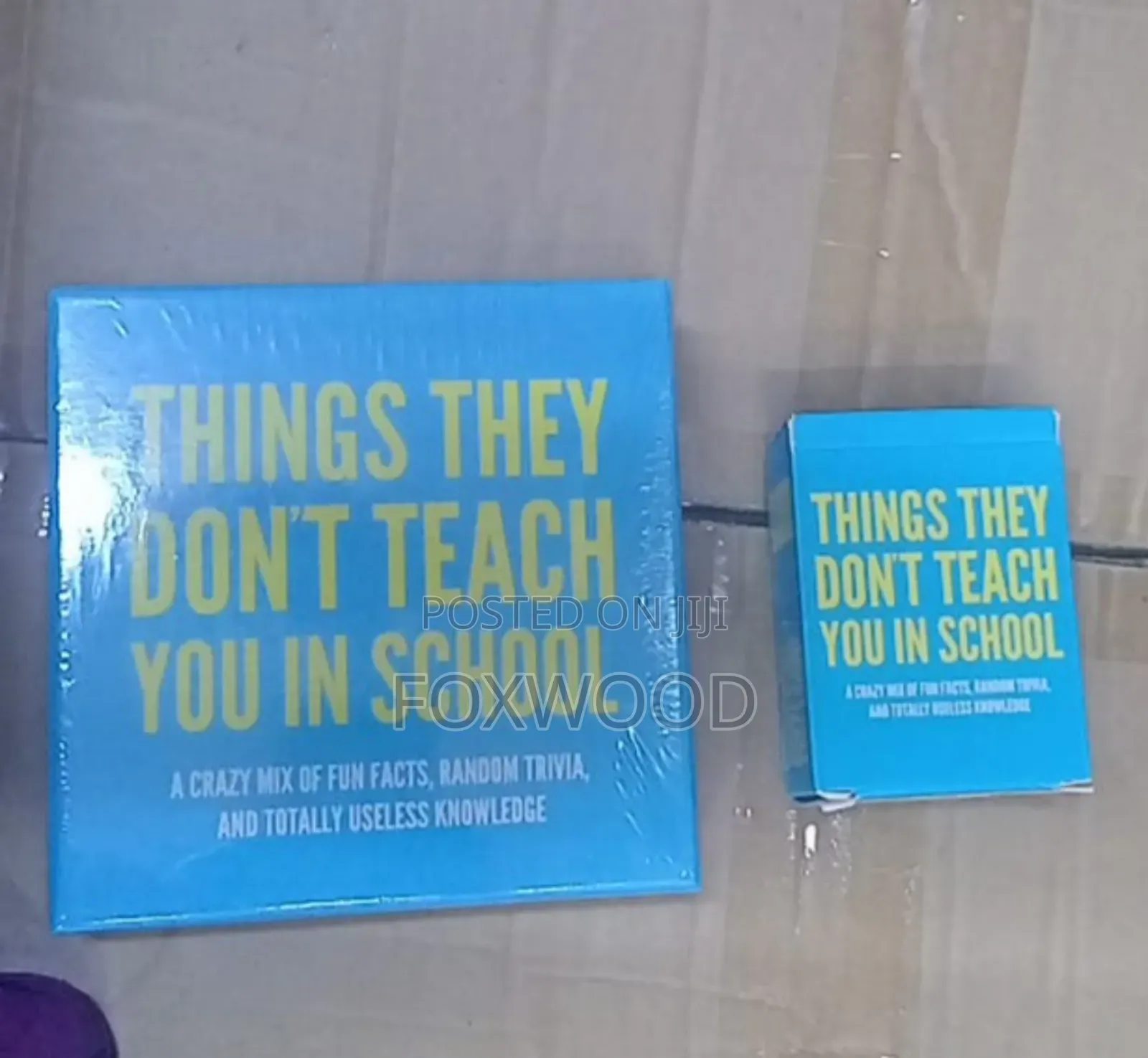 Things They Don T Teach You in School Card Game.