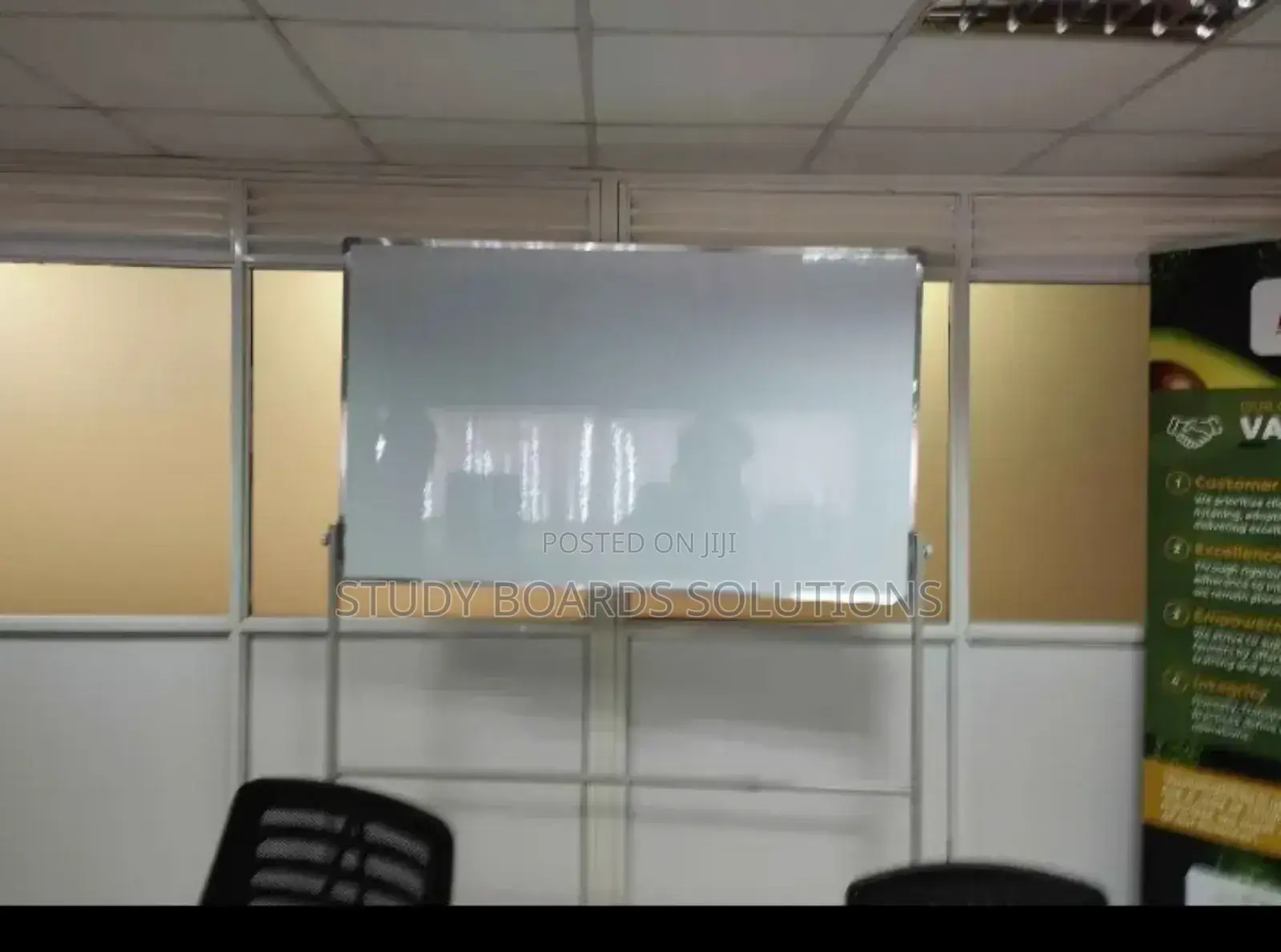 6ft ×4ft Magnetic Whiteboard With Wheeled Stand for Group Teachings
